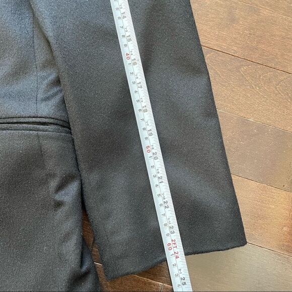 Black 100% Cashmere Blazer - Picture 11 of 15